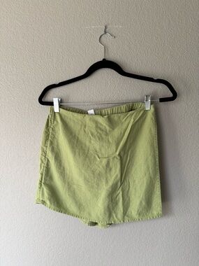 Light Green Mini Skort